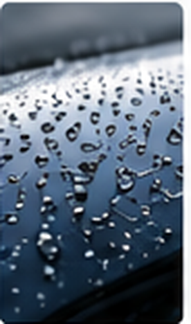 Ceramic Coating service – close-up of water beading and protected paint